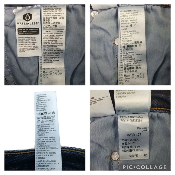 Levi's Silver Tab High Rise MOM Jeans Medium Wash Tapered Leg Womens 30x25.5 - Picture 13 of 15